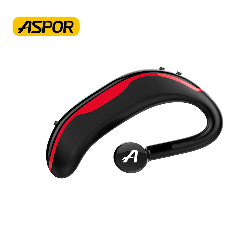 2024 Aspor A602 Hot Wireless Headset Supports Connecting 2 Mobile Phones with 15 Hours Playback Time Factory Price Best Quality