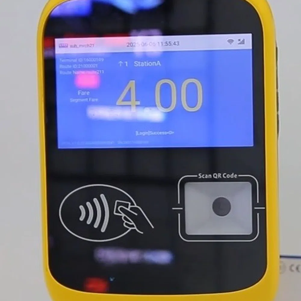 Compact Android 10 Card Validator with Bright 7-Inch LCD