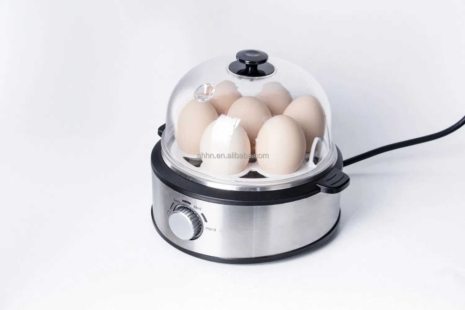 Household Kitchen Automatic Egg Cooker Machine 7 Egg Capacity Electric Egg Boiler