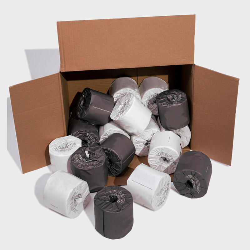 Manufacturer Custom Logo Soluable High Quality 1/2/3/4 Ply Toilet Tissue Paper Rolls