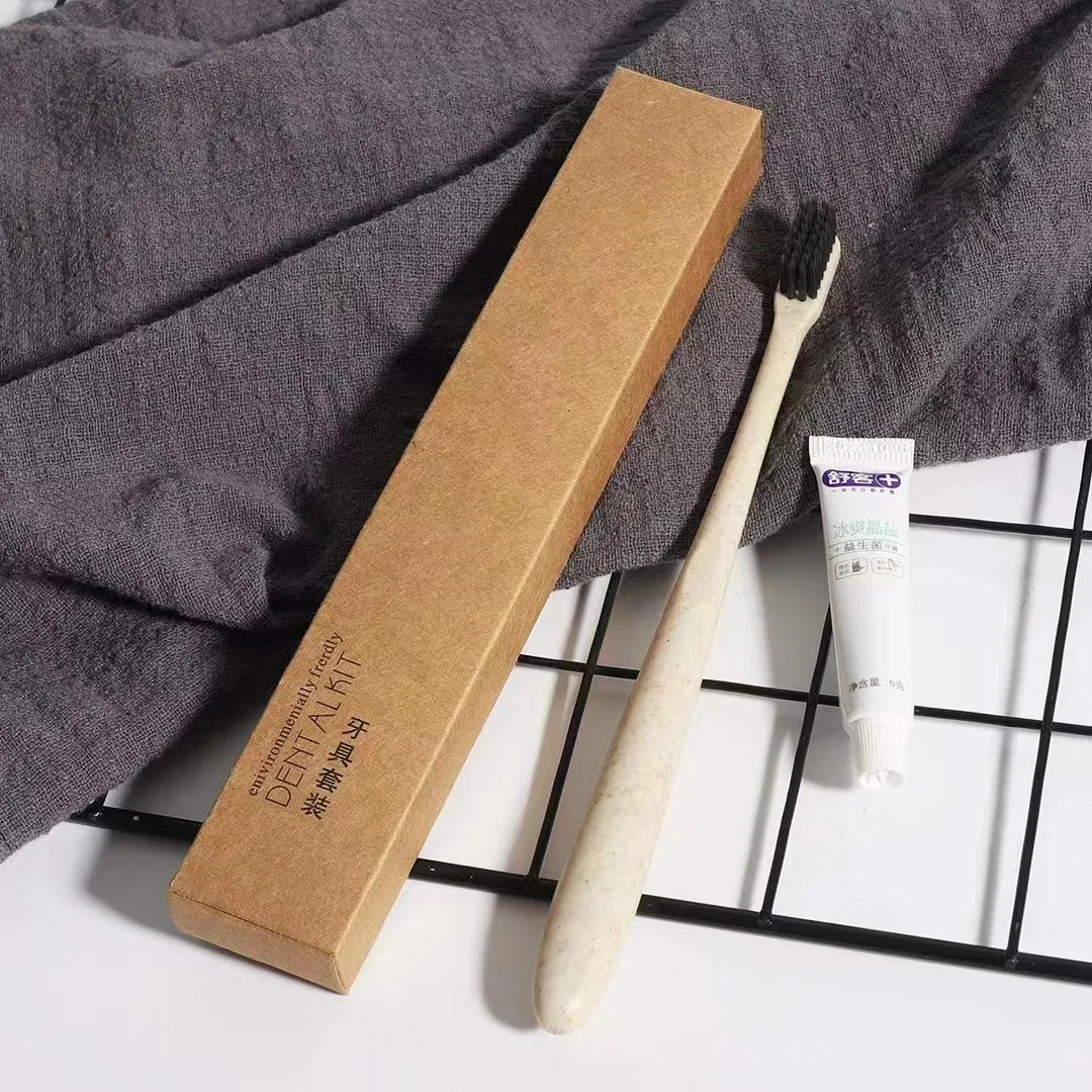 Kraft Paper Box Hotel Amenities/Eco Packing Hotel Toiletries