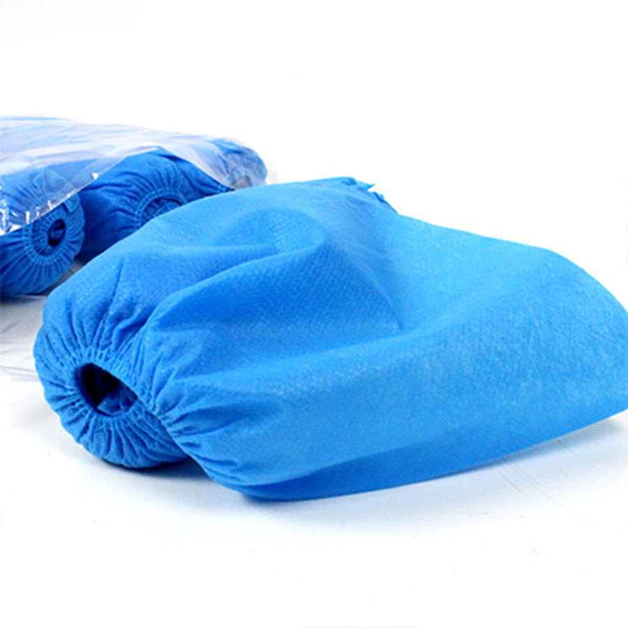 Medmount Medical Surgical Disposable Anti-Slip Anti-Static Nonwoven/PP/PE/CPE Shoe Cover Overshoes with CE/ISO