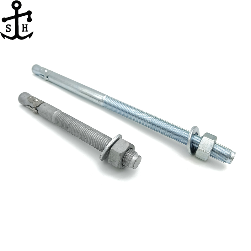 Анкерный болт M10 клиновой из углеродистой стали