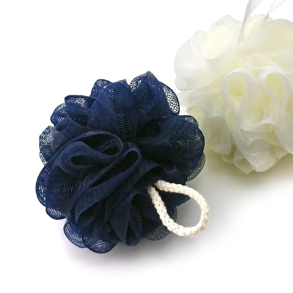 Customized Color Shower Ball Loofah Exfoliating Bath Ball