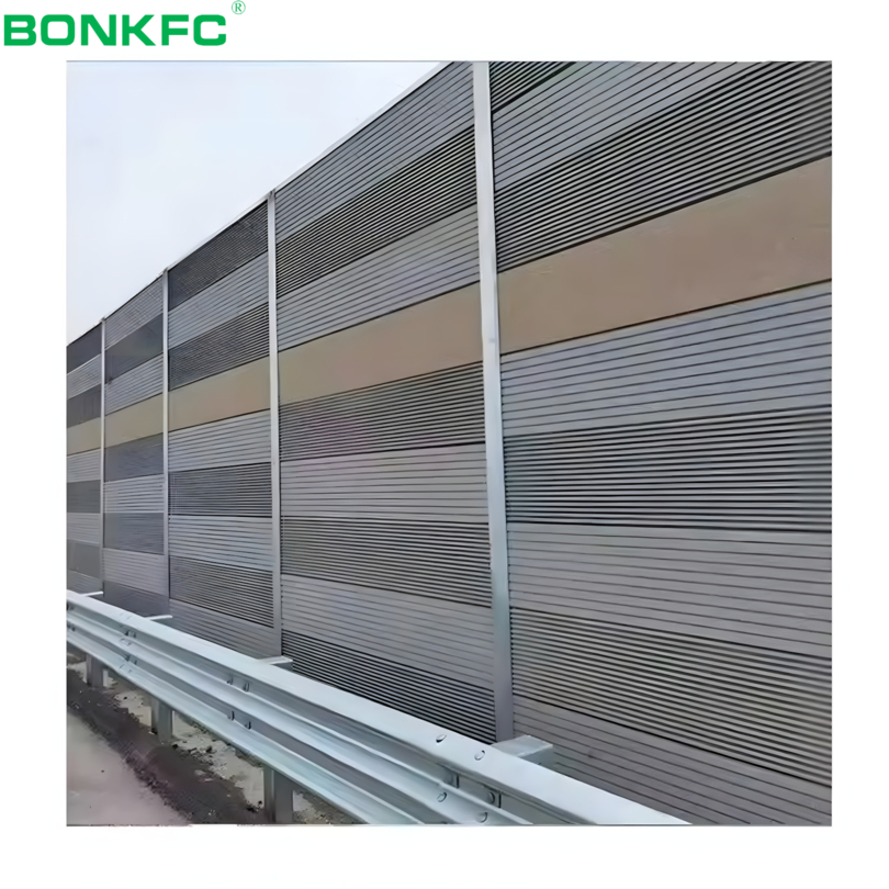 Noise Cancelling Micro Hole Noise Fence Barrier Wall Waterproof Acoustic Micro Hole Sound Barriers