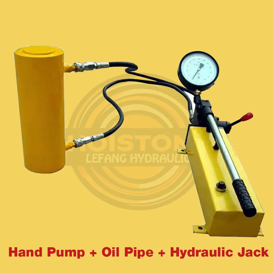 Гидравлический домкрат Enerpac с насосом и манометром