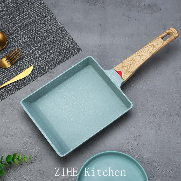 Квадратная сковорода с каменным антипригарным покрытием Jade Child Bake