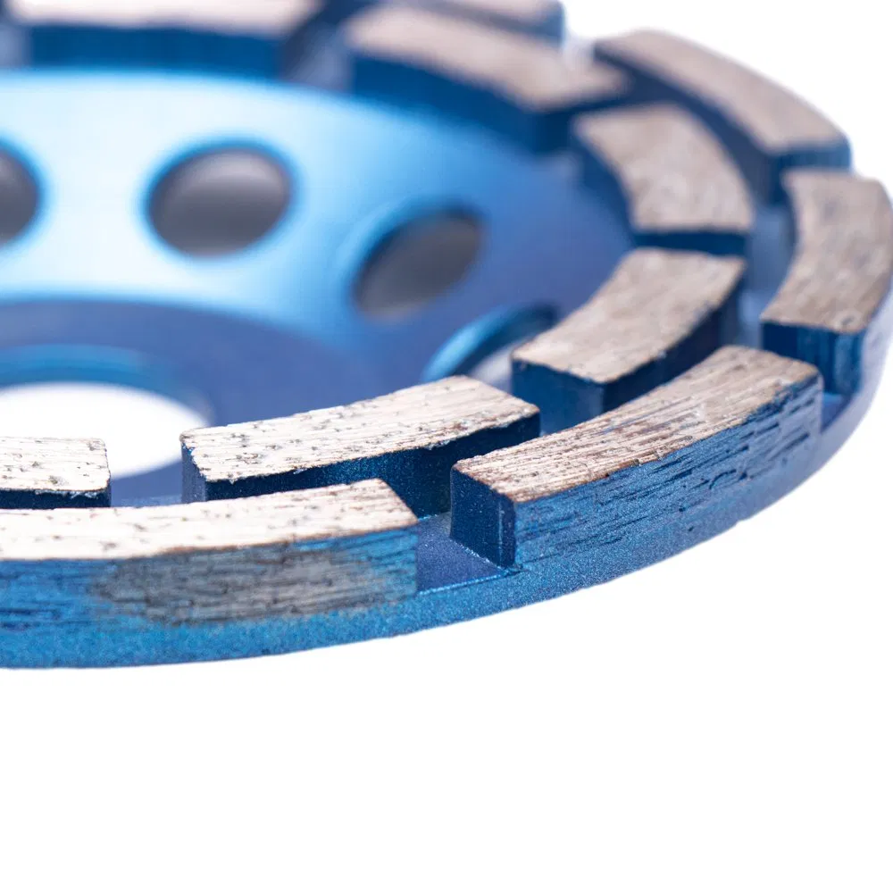 5inch 125mm Segmented Turbo Double Row Diamond Cup Wheel