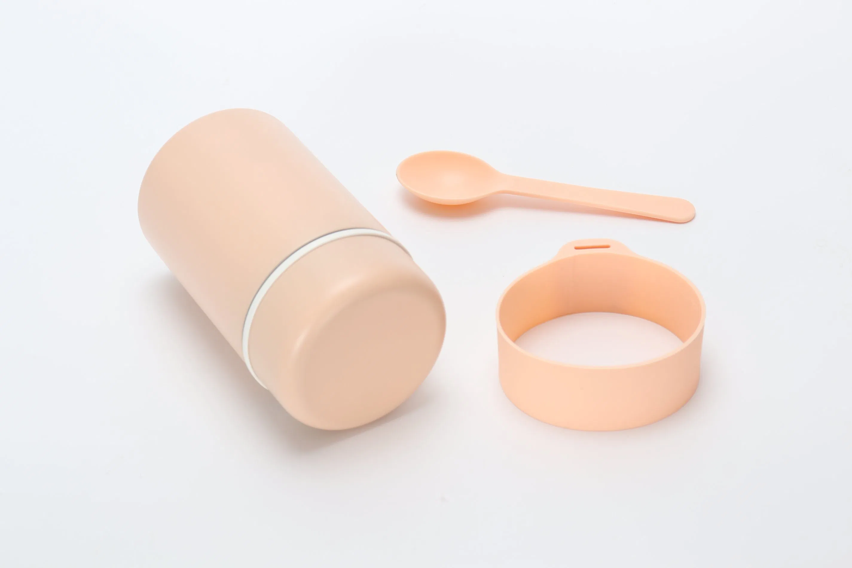 Aohea Obm ODM 12oz Insulated Vacuum Food Jar with Buckle Lid Wide Mouth Soup Theros for Hot Food Kids Leakproof Stainless Steel Lunch Container