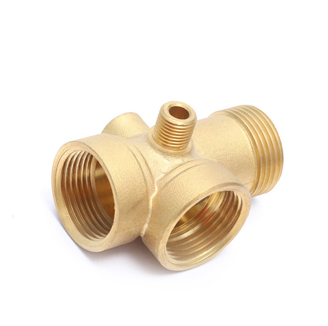Custom CNC Machining Turning Forging/Forged Valve and Brass Pump Brass Parts