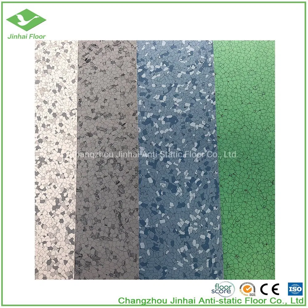 New Collection Pattern Design ESD Anti-Static PVC Vinyl Tiles Flooring