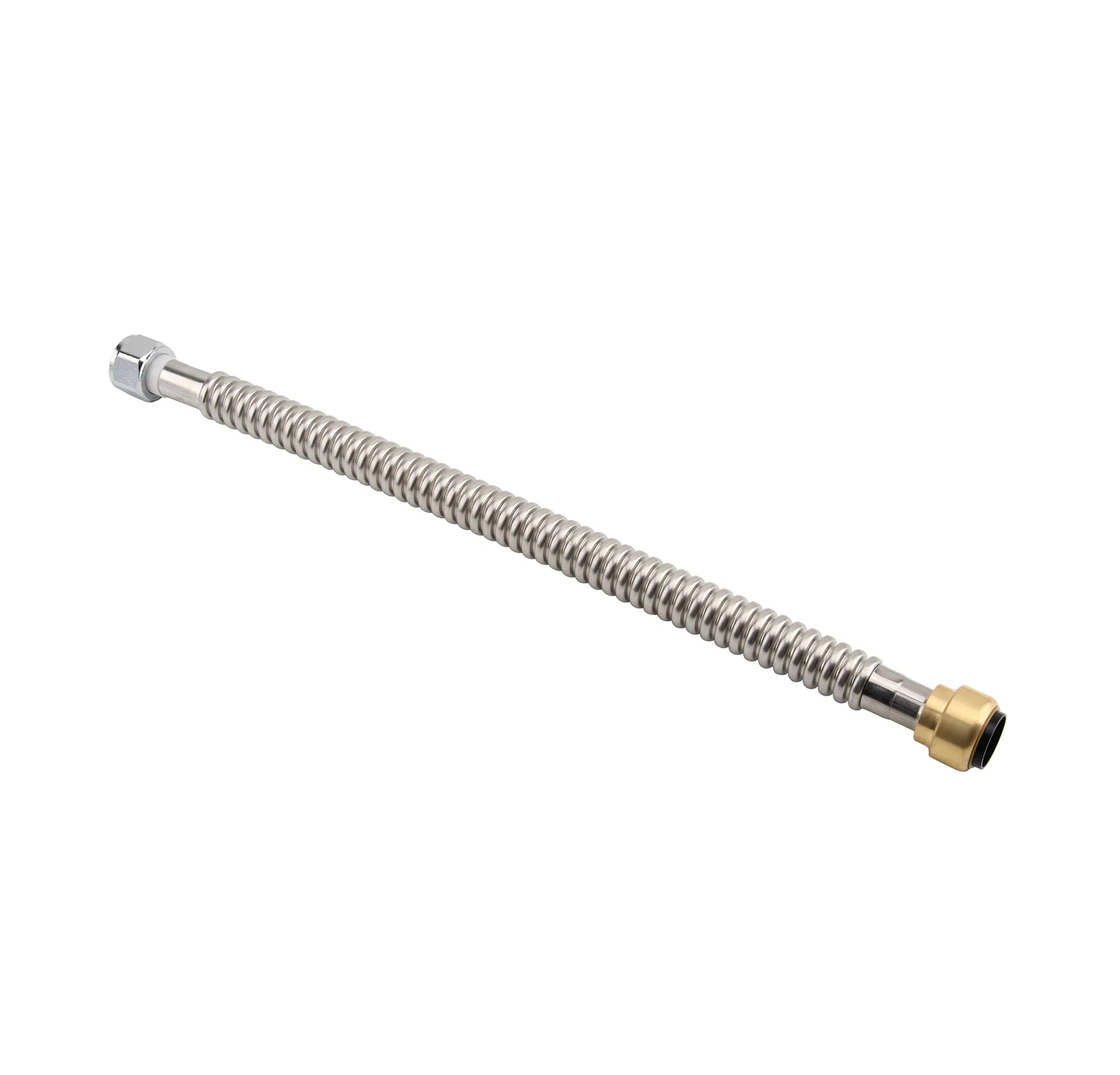 Durable 3/4'' Push-Fit Stainless Steel Water Heater Connector