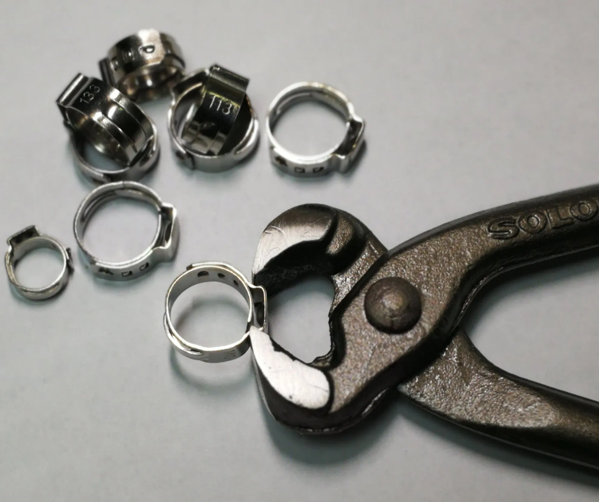 Stainless Steel Hose High Quality Clampsing Ear Hose Clamp 7mm