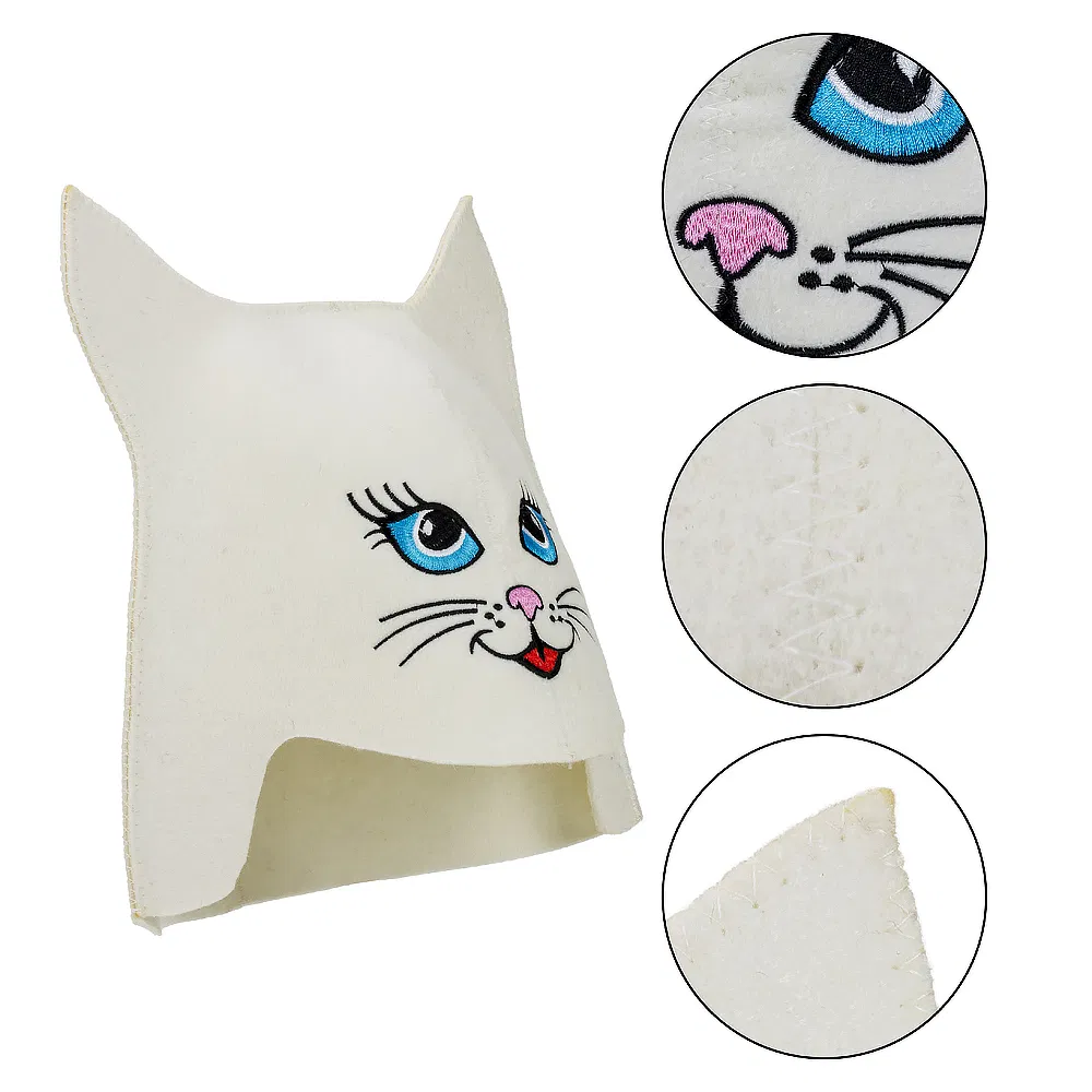 New Arrival Felt Sauna Hat Set for Bathroom Sauna Room Insulated Sauna Felt Material