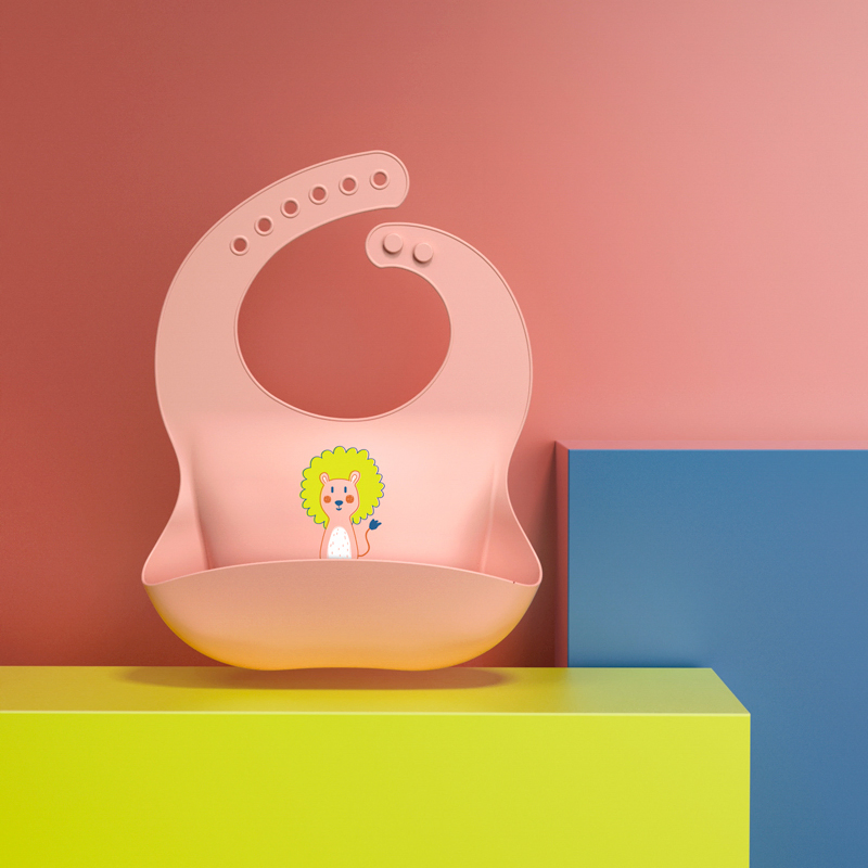 Waterproof Feeding Baby Bowl Silicone Bib