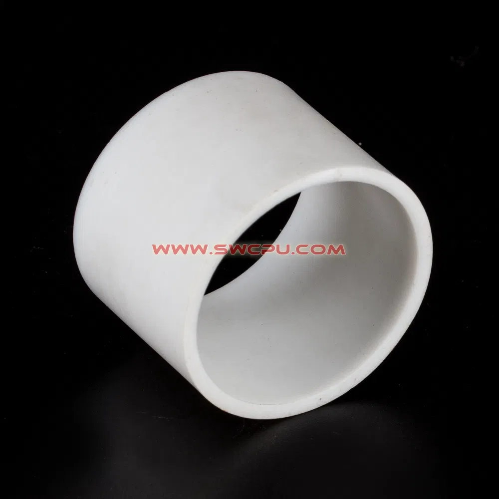 Custom-Made Colorful Molded Silicon Bushing, Hard Plastic Flanged Bushing with Hole