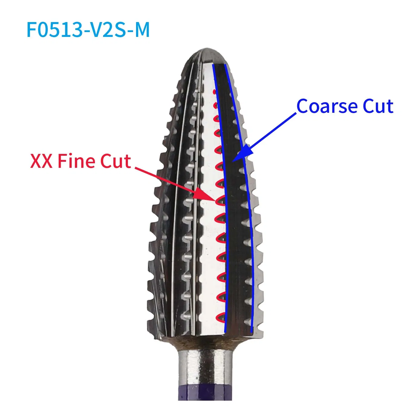 Nail Rotary Cutter Gel Removing Carbide Milling Nail Rotary Cutter