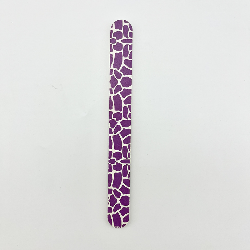 Custom Logo Colorful Patterns Nail Trimming Nail File Polishing Grit Nail Art Nail File