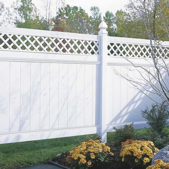 Showtech High Quality Vinyl Railing/Fence Plastic/Fence Used for Home