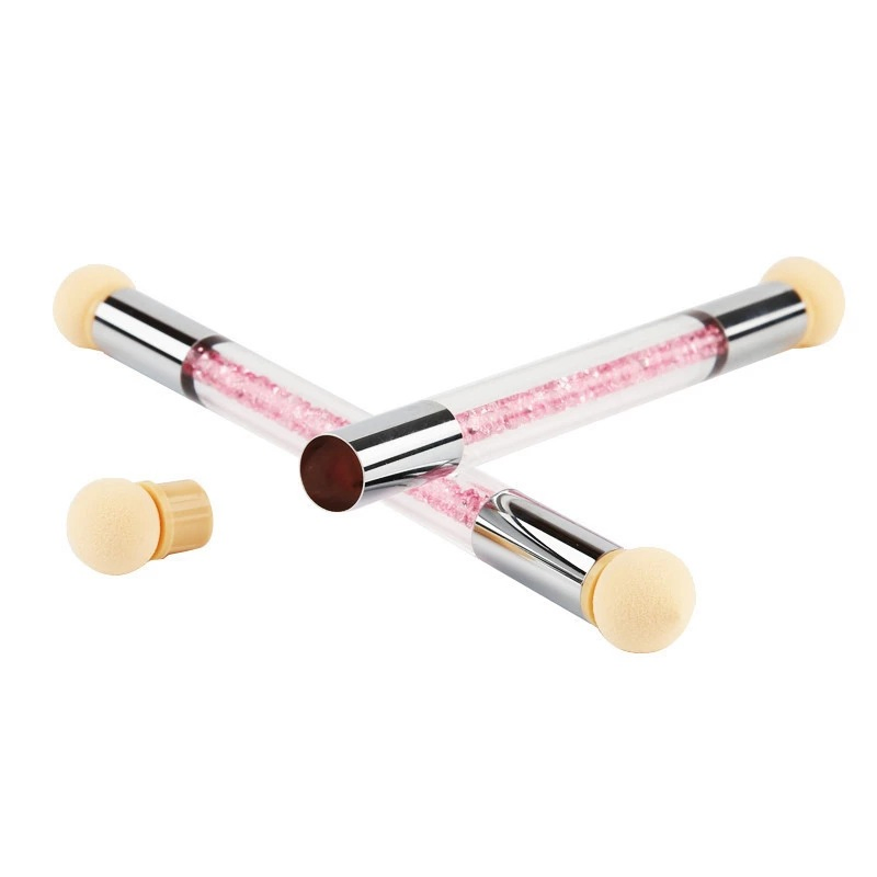 Gradient Double Head Sponge Pen Set Nail Blooming Pen