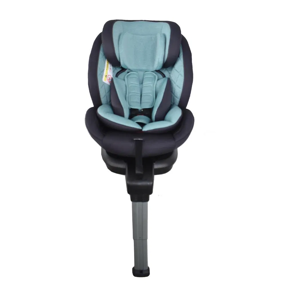 Blow Molding Support Leg Portable Isofix Baby Car Seat with 360-Degree Rotation