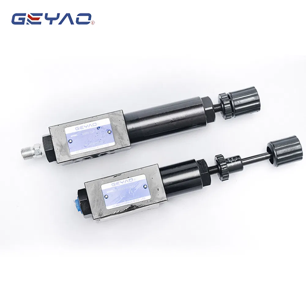 High Quality Auto Parts High Pressure Mbrv Stacked Relief Mbrv Valve with Factory Price Hydraulic Valve