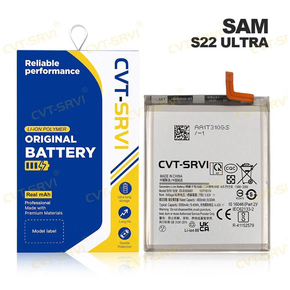 Аккумулятор CVT для iPhone и Samsung S20-S22 Ultra