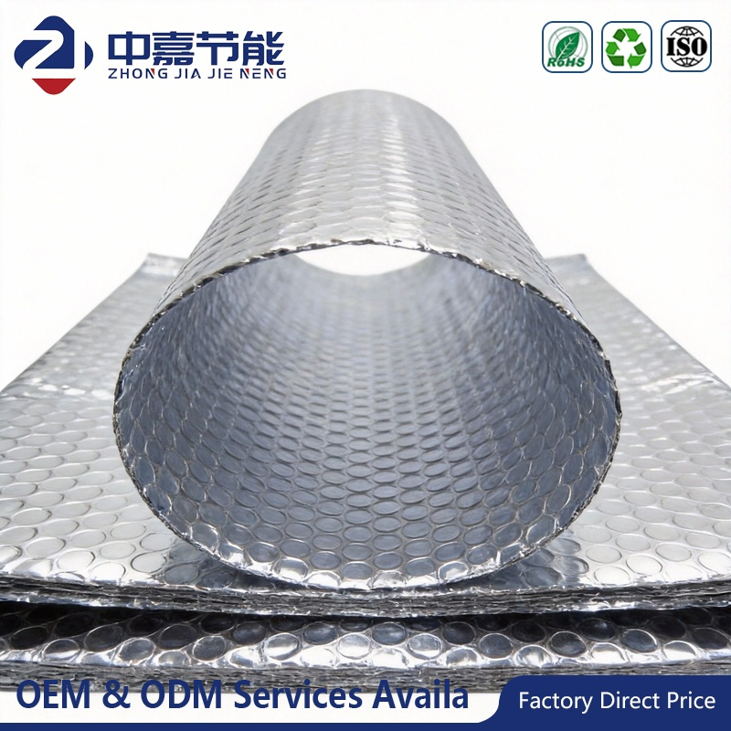 Hot Sale Thermal Insulation Reflective Aluminum Foil Thick Bubble Heat Radiant Barrier Materials for Roof Ceiling Floor