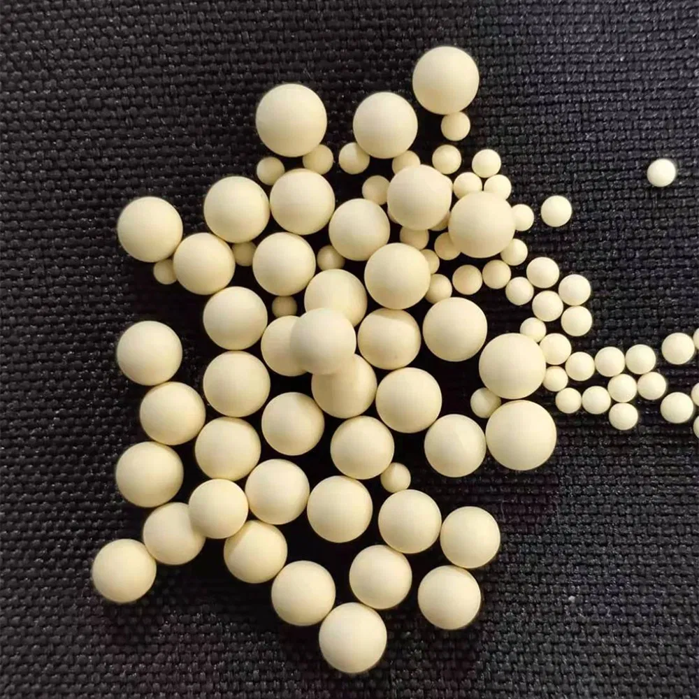 Циркониевые помольные шары 0.5-6 мм, плотность 5.0 г/см³