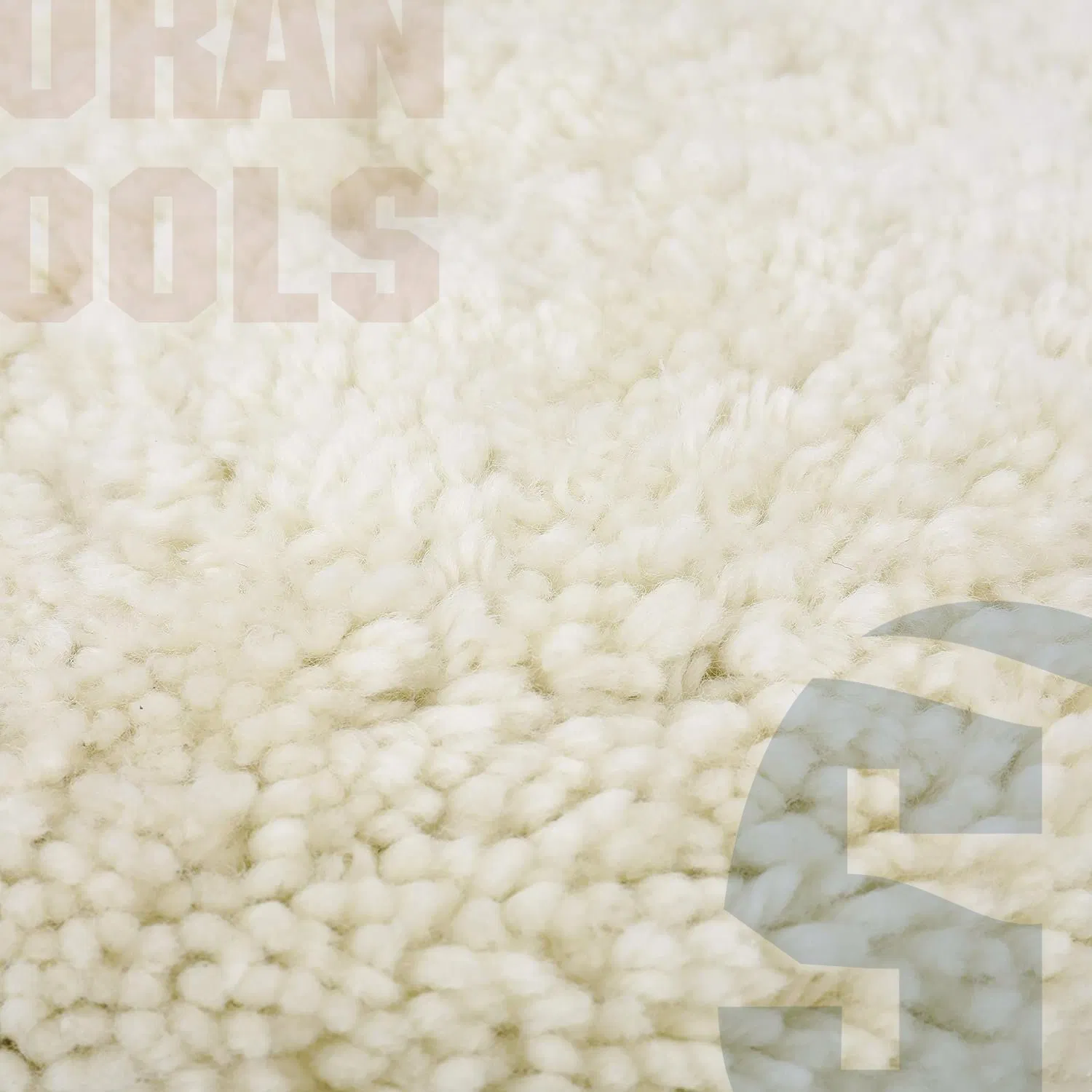 Car Shine 100% Wool Buffing Pad