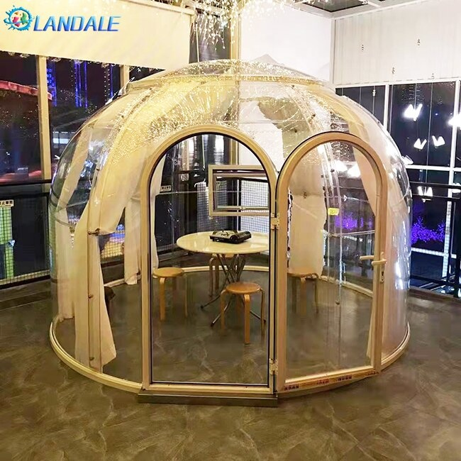 Panoramic High Quality Outdoor Yurt Waterproof Polycarbonate Transparent House