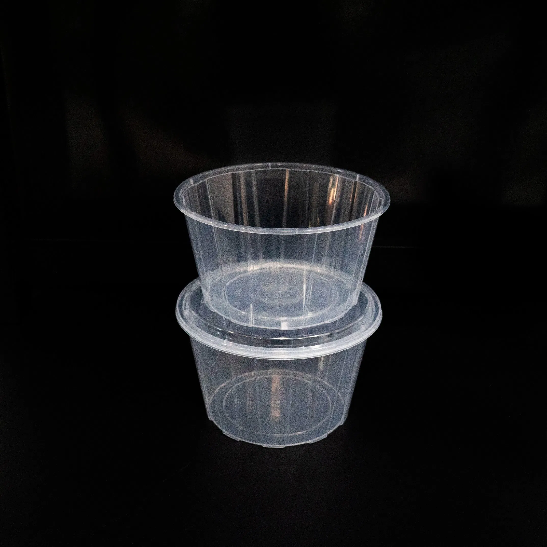 Microwavable Plastic Clear Plastic Food Containers Plastic Bowls