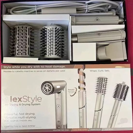 AAA+Original Shark HD430 Flexstyle Hair Salon Dryer Hair Wraps Curler