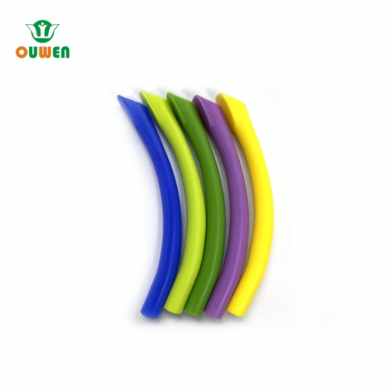 Ouwen Factory Disposable Dental Strong Suction Tube Duckbill Saliva Ejector for Adult