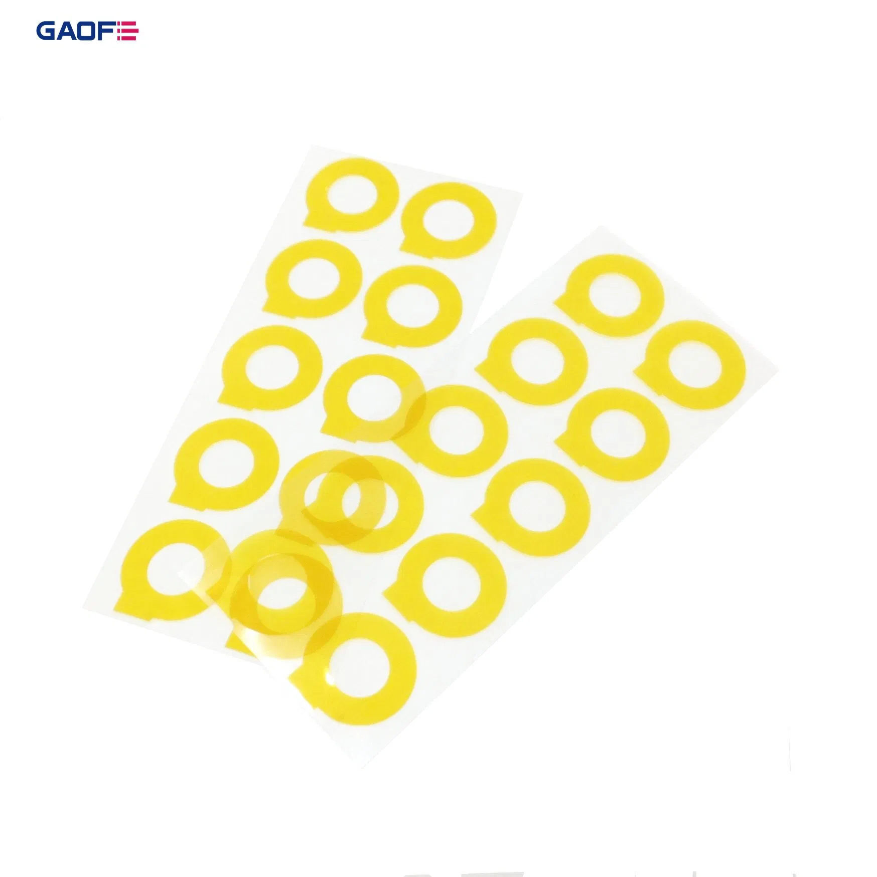 Gaofe Die Cut Dots Discs 260 Degree Industrial Electronics Single-Sided Polyimide Tape Circuit Board Heat Resistant Labels