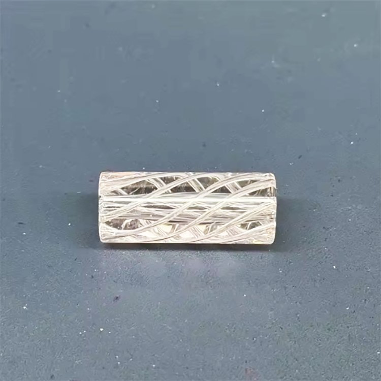 Custom Logo Holes Spiral Glass Filter Tips Glass Mouth Tips