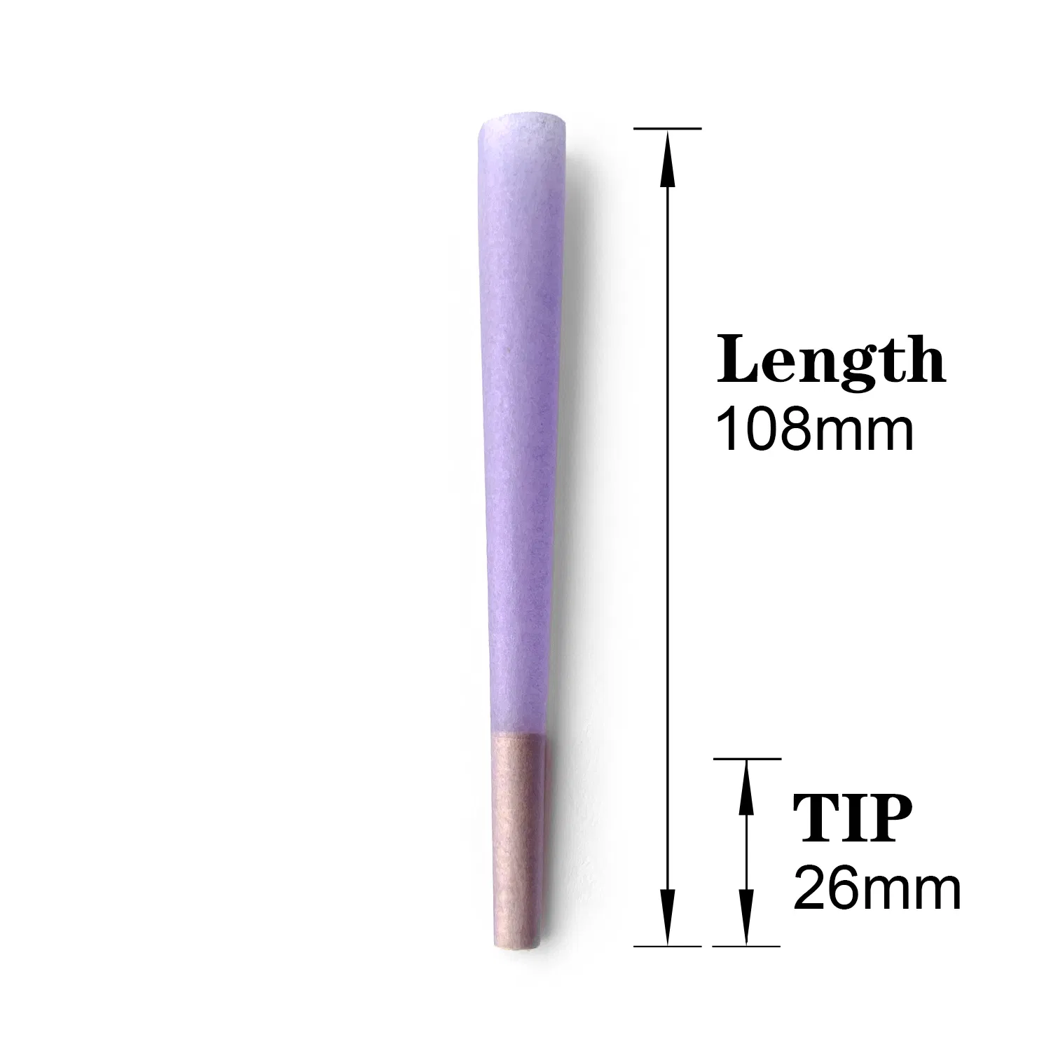 Hengfeng Paper Factory Outlets Pre Rolled Cones Customized Length 108mm, 98mm, 84mm, 78mm, 60mm