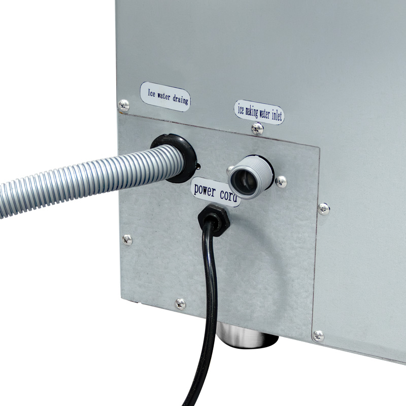 Energy Saving 60kg/24h Commercial Ice Maker Stainless Steel Automatic Ice Cube Machine