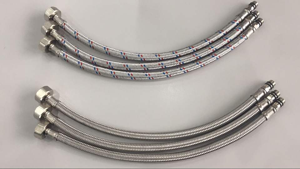 High Quality Low Price Top Sales in China Stainless Steel Braided Flexible Hose for Hot and Cold Water