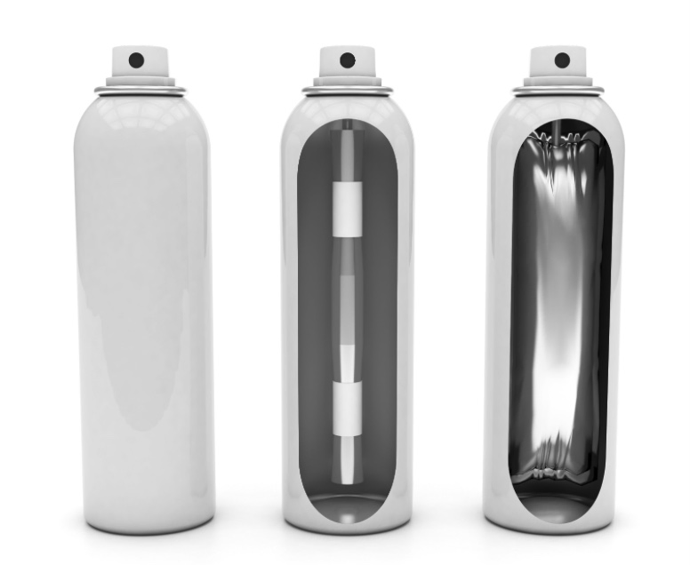 Cooking Oil Spray Bottle with Bag on Valve and Nozzle