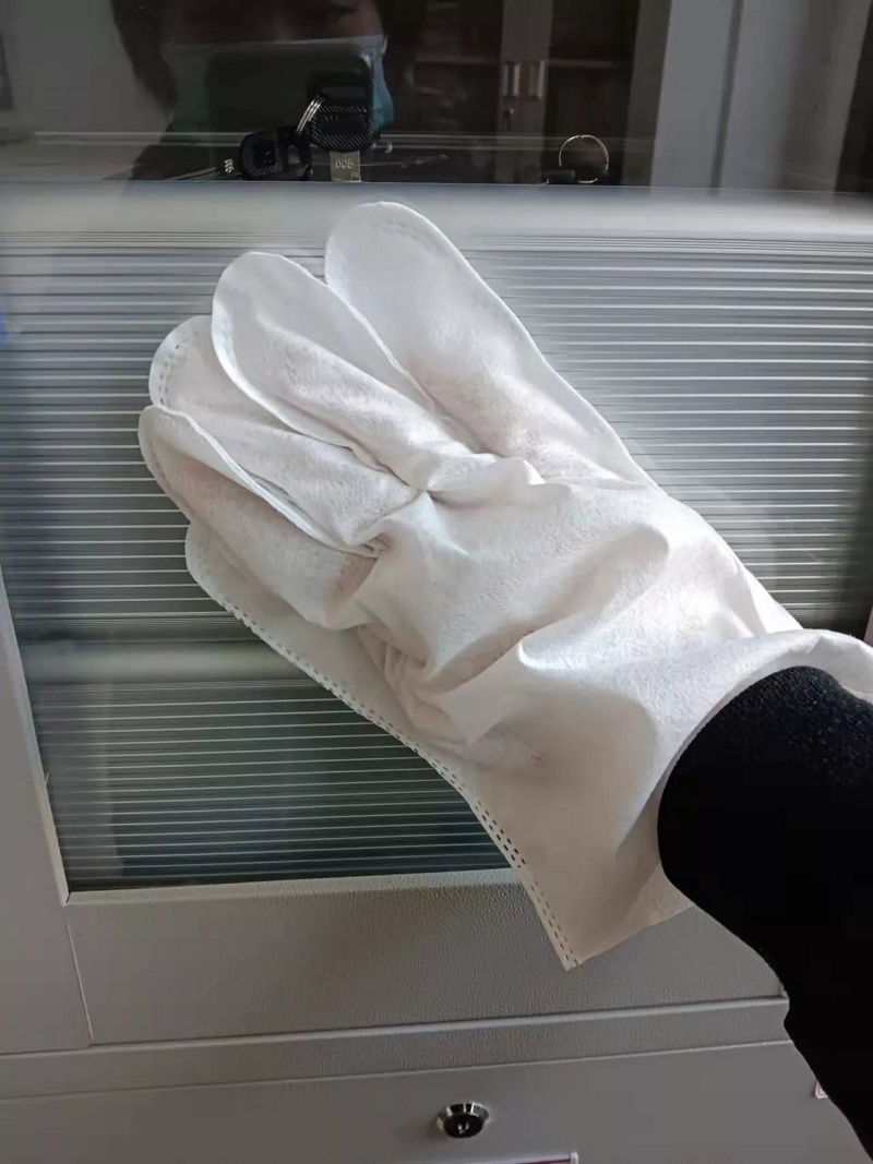 Disposable Patient Washing Glove Cleaning Cloth Car Washing Glove