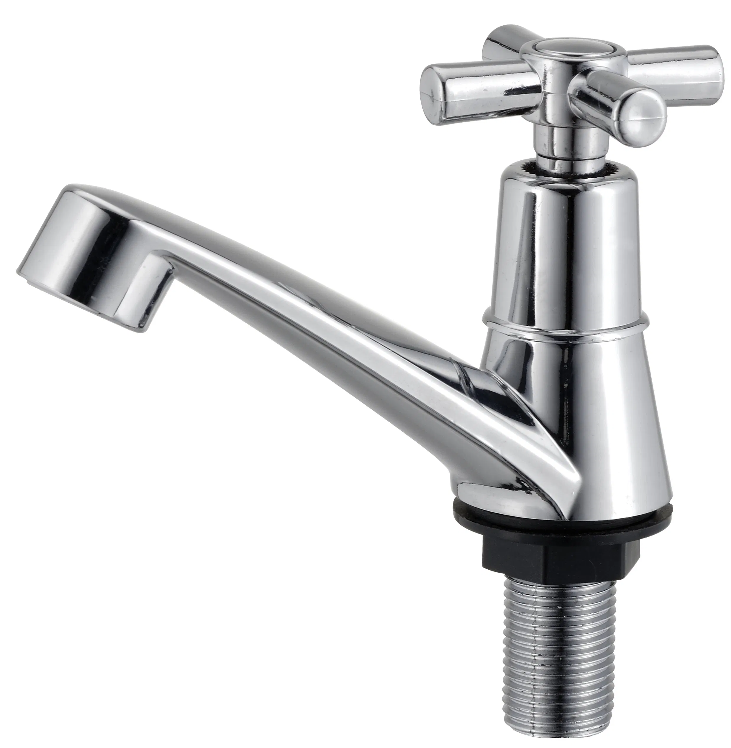 Chrome Plating Plastic Water Tap Cold Water for Basin Faucet Hg-S03