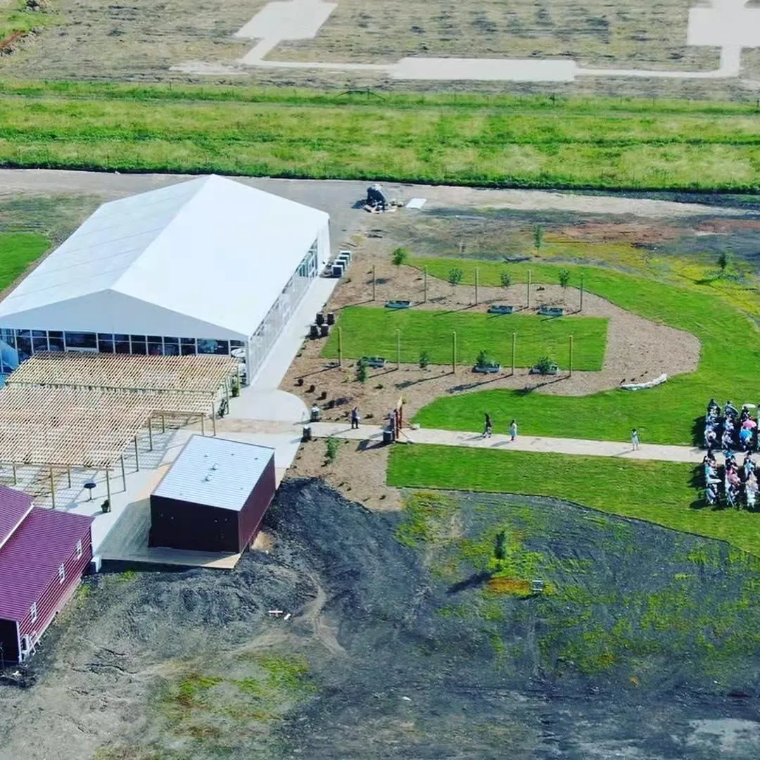 30m X 20m Luxury Wedding Event Party Marquee with Solid Glass Walls