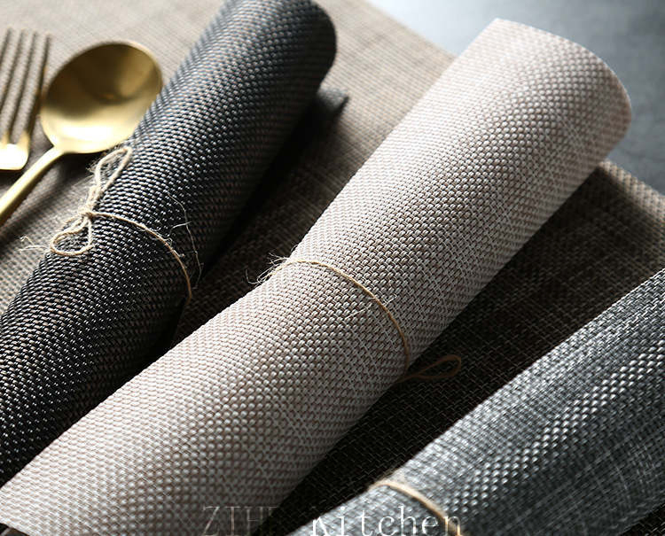 Creative Insulation PVC Place Matnordic Style Steak Mat Waterproof Pot Mat Non-Slip Mat