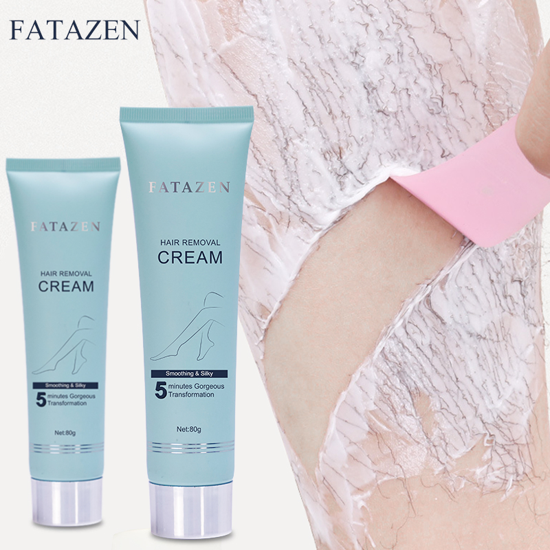 5 Minutes Quick Hair Removal Whitening Mild Non-Irritating Cyan Depilatory Cream
