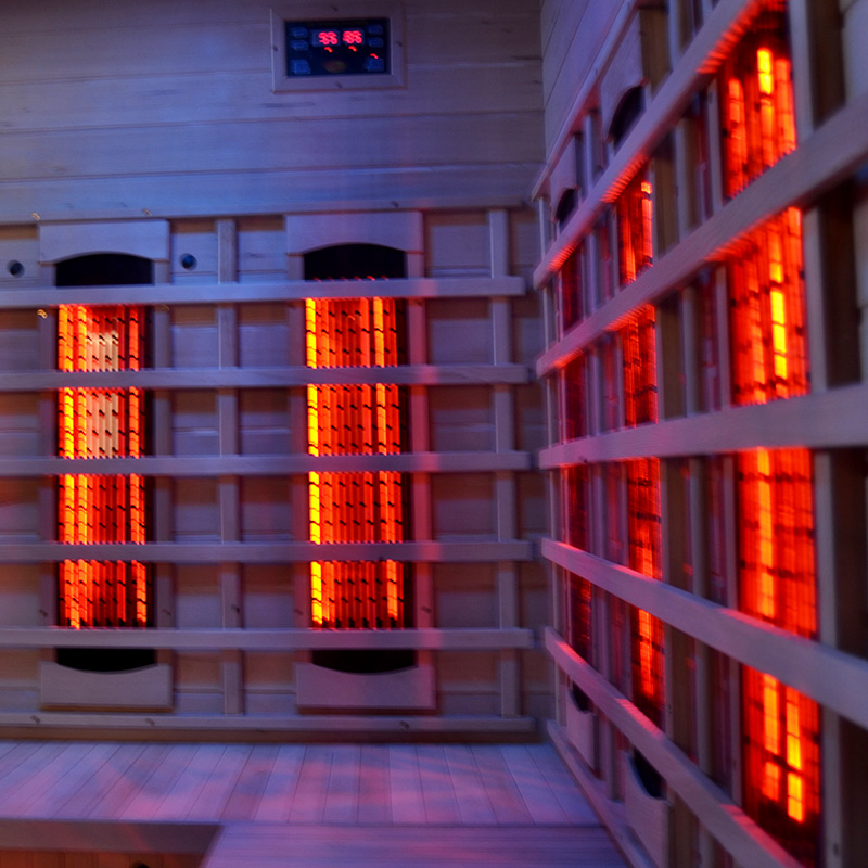 Инфракрасная сауна на 2 персоны с красным светом