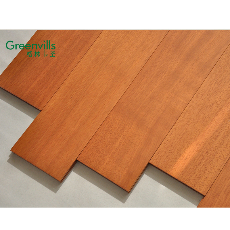 910X122X18mm New Arrival Teak Color Taun Wood Flooring Parquet Teak Solid Hard Wood Flooring Smooth Hardwood Flooring