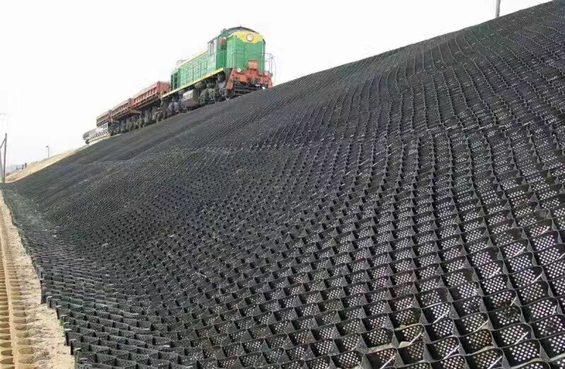 Cellular Confinement System Gravel HDPE Geocell for Road Retaining Wall Erosion Control