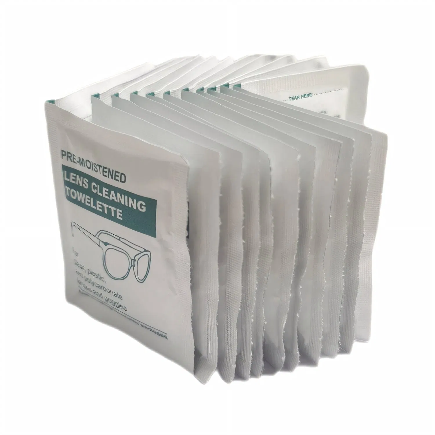 China Factory Customized Lens and Eye Glasses Cleaning Wet Wipes
