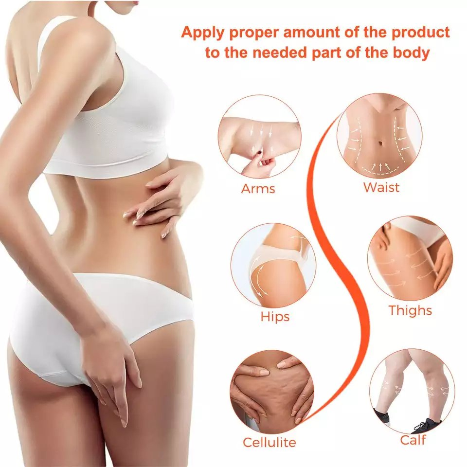 Ginger Jojoba Oil Anti-Cellulite Weight Loss Fat Burning Slimming Body Shaping Massage Lifting Firming Slimming Leg Body Waist Losing Fat Massage Body Cream
